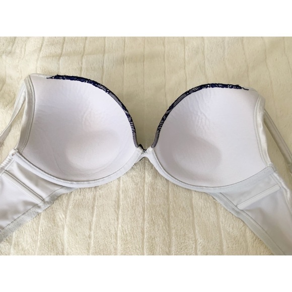 CACIQUE Sz 42C Smooth Lace Trimmed Push Up T-Shirt Bra - Picture 5 of 7